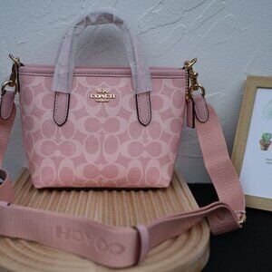 Coach City Mini Tote Bag pink